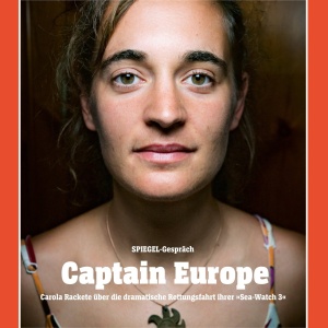 Der Spiegel cover - Carola Rackete