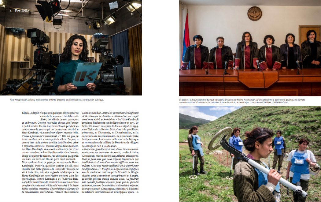Marie Claire France - Women of Artsakh