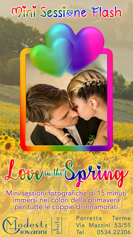 Mini Sessioni flash "Love in the Spring"